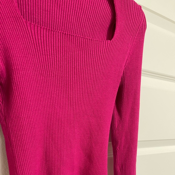 3/$20 Hot Pink Sweater - Picture 3 of 3